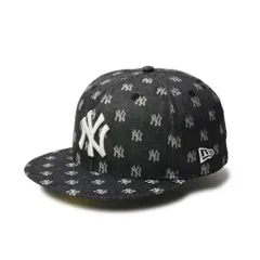 ニューエラ 59FIFTY MLB Jacquard ニューヨーク・ヤンキース キャップ 25SS ブラック×クローム 14388853 帽子