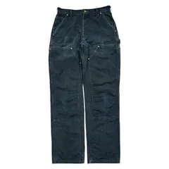 襤褸 フェード USA製 carhartt カーハート ダブルニー ブラック USA製 carhartt カーハート ダブルニー ブラック 34/34 - メルカリ