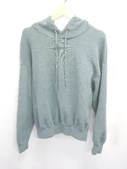 ◇ ⊆ UNITED ARROWS ユナイテッドアローズ 長袖 プルオーバー パーカー サイズF モスグリーン レディース E  【1410230007943】のサムネイル