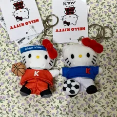 ウルトラミニ サッカーバスケットボール hello kitty(ハローキティ) キーリング