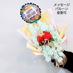 薔薇のフローライン・ミニブーケ/誕生日プレゼント/記念日ギフト/大切な人への贈物