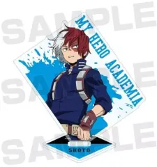 【中古】アクリルスタンド・アクリルパネル 轟焦凍B 「僕のヒーローアカデミア THE MOVIE ヒーローズ：ライジング 描き下ろしイラスト トレーディングアクリルスタンド」