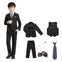 ネクタイ 蝶ネクタイ付き 子供 男の子 フォーマル スーツ キッズ スーツ 子供服 フォーマル スーツ 上下セット おしゃれ 七五三 入学式 卒業式 結婚式 発表会 入学式 入園式 こども 子供服 フォーマルスーツ キッズスーツ ベビースーツ