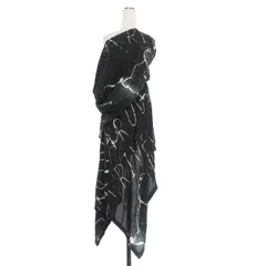 リミフゥ LIMI feu ヨウジヤマモト Wire Mesh Square Dress B アシンメトリーワンピース ドレス ２ ブラック 黒 LG-D20-206-1のサムネイル
