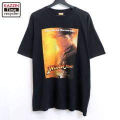 00s インディージョーンズ ムービーTシャツ メンズ Lサイズ相当