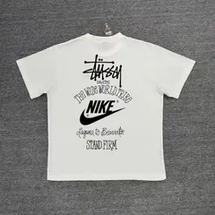 【亀梨和也着用】ステューシー×ナイキ☆ビックロゴ入Tシャツ刺繍ロゴ即完売入手困難 亀梨和也着用】ステューシー×ナイキ☆ビックロゴ入Tシャツ刺繍