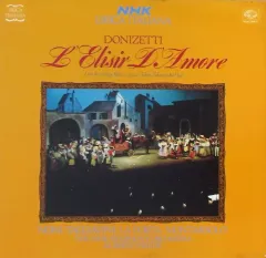 【中古】LPレコード アルベルト・エレーデ/NHK交響楽団 / ドニゼッティ：歌劇「愛の妙薬」全曲