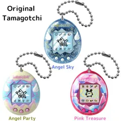 O バンダイ(BANDAI) たまごっち Original Tamagotchi 【Angel Sky・Angel Party・Pink Treasure Jewel】 リチウム電池使用(内蔵) おもちゃ 電子玩具 子ども用 たまごっち 男の子 女の子 6歳