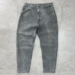 USA製 90s 140周年 Levi‘s 550 先染めブラック 34X30 90's Levi's 550 先染めブラック デニムパンツ 表記(33x32) USA