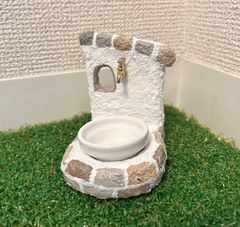 お水入れ　ブラウン