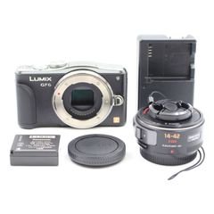 ■シャッター数3416枚！極上品■ Panasonic LUMIX DMC-GF6 レンズキット ブラック ミラーレス一眼カメラ ルミックス パナソニック