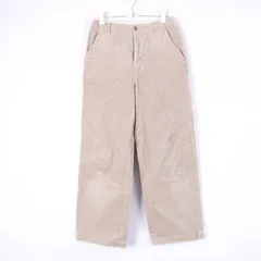 アーバンリサーチドアーズ ロングパンツ ストレッチ コーデュロイ 無地 ボトムス レディース 36サイズ ベージュ URBAN RESEARCH DOORS 【中古】