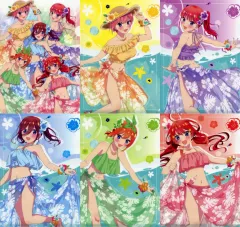 【中古】クリアファイル 集合 A4クリアファイル6枚セット＜2024 Summer＞ 「五等分の花嫁＊」 C104グッズ