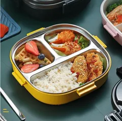 人気品冬場のお弁当もあったかい 断熱弁当箱 加熱ステンレス鋼弁当箱 漏れ防止魔法瓶弁当箱 新ランチボックス 食品容器