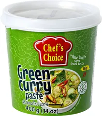 Chef's Choice ユウキ食品 グリーンカレーペースト400g（約32人分）