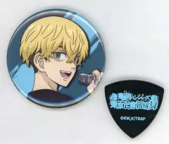 【中古】グッズセット 松野千冬 缶バッジ＆ピックセット 「東京リベンジャーズ 愛仁夢化解禁弐周年＆結成記念!東京卍會羅威舞」