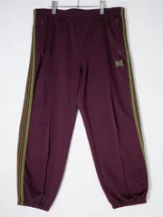 needles トラックパンツ マルーン Needles 新品 ニードルズ NEEDLES H.D. Track Pant-Poly Smooth