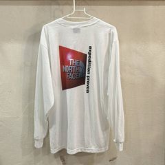タグ付き未使用 THE NORTH FACE / ザノースフェイス NT-5468 Tシャツ ホワイト Lサイズ ポリエステル 両面プリント USED