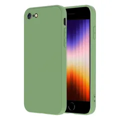 【即日発送】iPhone7 / 8 第3世代 スマホケース TPU シリコン 軽量 ケース第2世代 薄型 衝撃吸収 アイフォン カバー SE 4.7インチ PinLiSheng(グリーン iPhone SE2 iPhone iPhone SE3 iPhone8