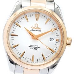 オメガ OMEGA 2303.30 シーマスター アクアテラ コーアクシャル デイト 自動巻き メンズ美品_895576