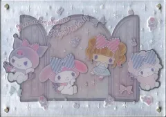 雑貨　諏訪ななか×マイメロディ メモリアルアクリルボード 夢のトビラver. 「Nanaka Suwa My Melody PremiumShop」 Nanaka Suwa♡My Melody メモリアルアクリルボード 夢のトビラ
