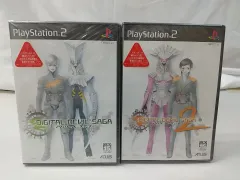 【サンプル版・未開封・まとめ売り・バラ売り不可】PlayStation2 DIGITAL DEVIL SAGA アバタール・チューナー1&2セット ATLUS 女神転生 DDSAT