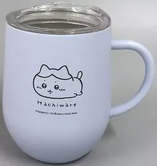 【中古】マグカップ･湯のみ ハチワレ 蓋つきステンレスマグカップ 320ml 「ちいかわ なんか小さくてかわいいやつ」