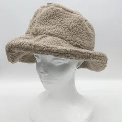 ◇ ◎●未使用●⊆ アンティカ ボア　かわいい系 ハット ブラウン系 サイズ表記なし レディース E  【1505130001303】