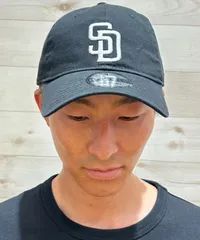 【ムラスポ公式】新品 NEW ERA ニューエラ キャップ 帽子 9TWENTY サンディエゴ・パドレス ブラック×ホワイト 14720931 ムラサキスポーツ限定