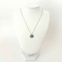 Tiffany リターントゥティファニーミニダブルハートタグネックレス