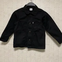 EDWIN エドウィン デニムジャケット 子供服 ブラック 120cm