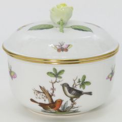 Herend ロスチャイルドバード 蓋付き菓子器 - メルカリ