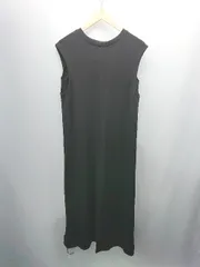 ◇ ◎ ●未使用● select MOCA 無地 バックスリット シンプル ロング ワンピース サイズM ブラック レディース E  【1308290063323】のサムネイル