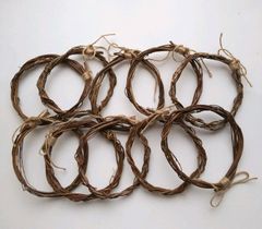 リース 土台(10個) 桜 ひこばえ 自然 素材 リース ハンドメイド 送料無料