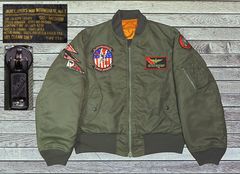 希少 ALPHA MA-1 ヴィンテージ ワッペン 中田商店コラボモデル - メルカリ