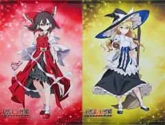 【中古】タペストリー [単品] 霊夢＆魔理沙 B2タペストリー2種 「Switchソフト 不思議の幻想郷 -FORESIGHT- WonderGOOオリジナル限定セット」 同梱特典