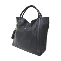 SEE BY CHLOE シーバイクロエ バッグ ブラック 黒 / レザー トートバッグ / HARRIET ハンドバッグ 肩掛け タッセルチャーム / 鞄 カバン【レディース】【中古】