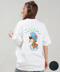 【ムラスポ公式】新品 GRIZZLY グリズリー 半袖 Tシャツ レディース バックプリント オーバーサイズ G25SS1433