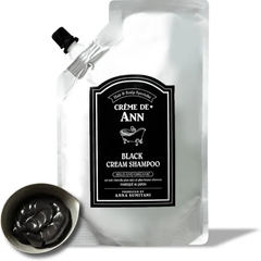 クレムドアン ブラッククリームシャンプー 300g 天然成分 無添加 合成界面活性剤不使用 リンスインシャンプー 日本製