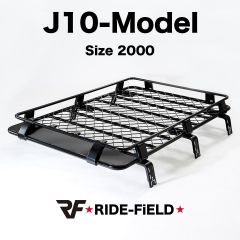 【6/5までフォロワー限定100円クーポン有】RIDE-FiELD ルーフキャリア／ルーフバスケット Ｊ１０モデル ２０００