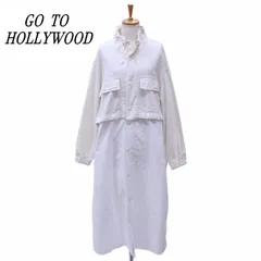 GO TO HOLLYWOOD ゴートゥ―ハリウッド シャンブレーセパレートワンピース 02 コットン 白系