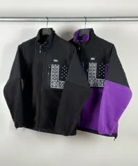 CHALLENGER　チャレンジャー　21/AW　CLG-JK　021-011　BANDANA　FLEECE　JACKET　バンダナフリースジャケット　Sサイズ　BLACKのサムネイル