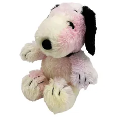  スヌーピー ぬいぐるみ マーブルカラー S BK ブラック PEANUTS  