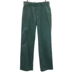 Dickies ディッキーズ 874 オリジナルフィット ワークパンツ W30 深緑 メンズ 古着