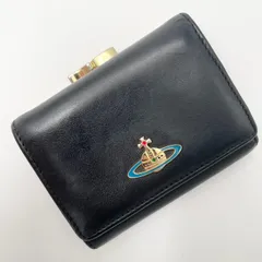 ヴィヴィアンウエストウッド 三つ折り財布 がま口 ブルーオーブ エマ