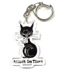 【中古】雑貨 リヴァイ猫 「進撃の巨人×RE：SHAZAMA アクリルチャームコレクション(Illustrations by 黒ねこ意匠)」