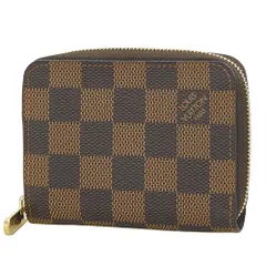 LOUIS VUITTON(ルイ・ヴィトン) ダミエ・エベヌ ジッピー・コインパース 小銭入れ・コインケース ミニウォレット ダミエキャンバス ブラウン茶 ゴールド金具 N63070 レディース 40802079175【中古】【アラモード】