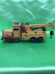 木製クラシックカー(クレーン車)
