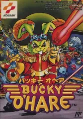 バッキーオヘア　ファミコン BUCKY O’HARE　バッキー　オヘア KONAMI (コナミ) ファミコン用ソフト 取説付き/バッキーオヘア BUCKY O