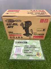 【未使用品】makita(マキタ) 18v充電式インパクトドライバ ブラック(本体のみ) TD173DZB①